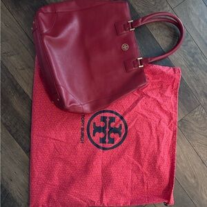 Tory Burch Cherry Red Tote